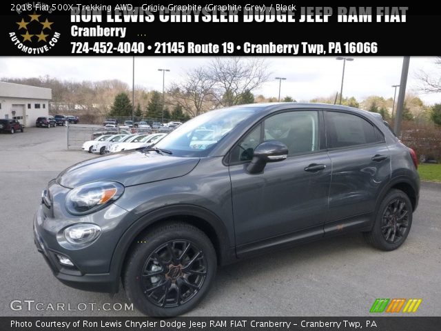 2018 Fiat 500X Trekking AWD in Grigio Graphite (Graphite Grey)