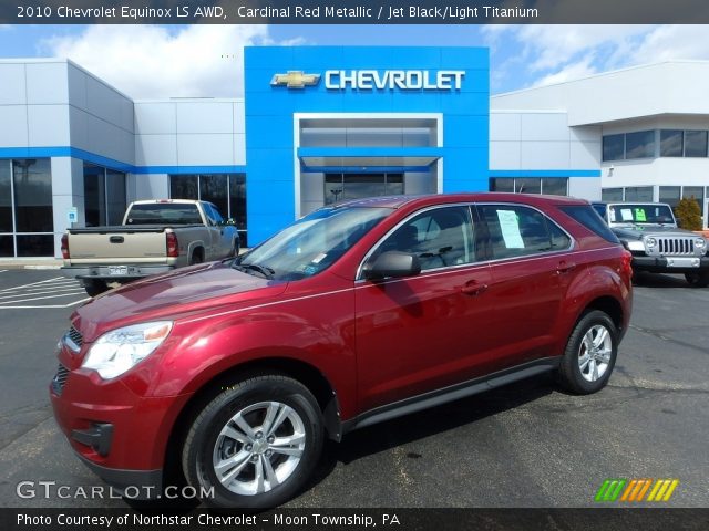 2010 Chevrolet Equinox LS AWD in Cardinal Red Metallic