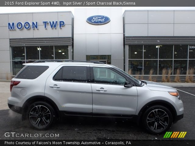 2015 Ford Explorer Sport 4WD in Ingot Silver