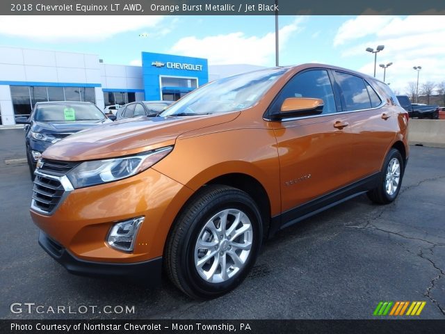 2018 Chevrolet Equinox LT AWD in Orange Burst Metallic