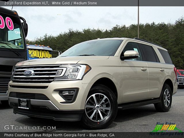 2018 Ford Expedition XLT in White Gold