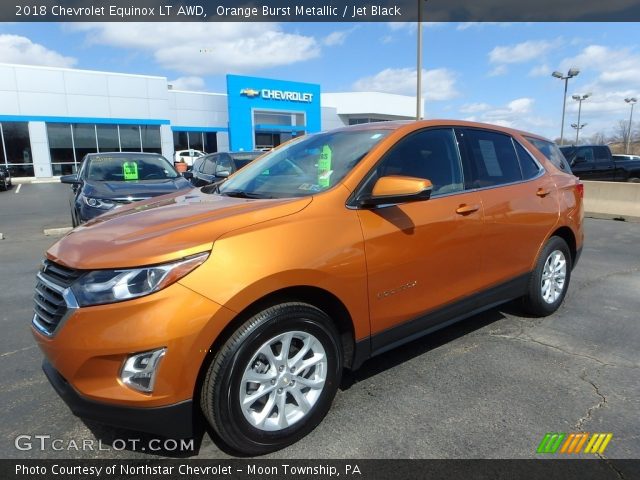 2018 Chevrolet Equinox LT AWD in Orange Burst Metallic