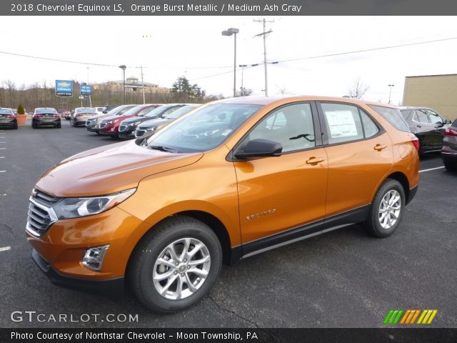 2018 Chevrolet Equinox LS in Orange Burst Metallic