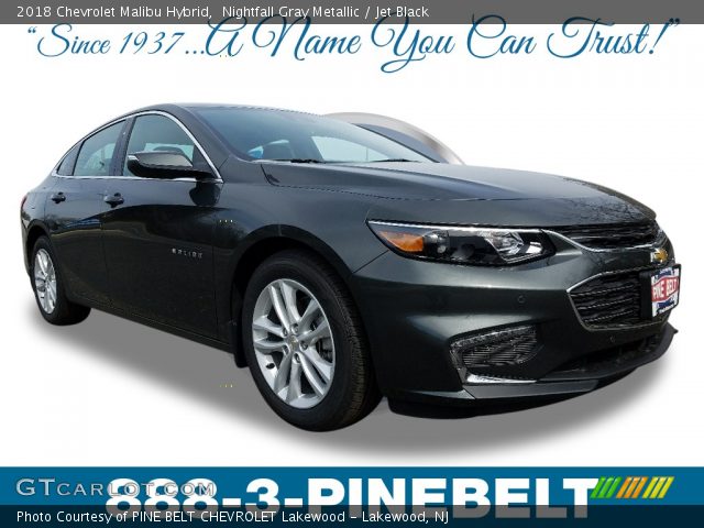 2018 Chevrolet Malibu Hybrid in Nightfall Gray Metallic