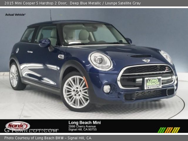 2015 Mini Cooper S Hardtop 2 Door in Deep Blue Metallic