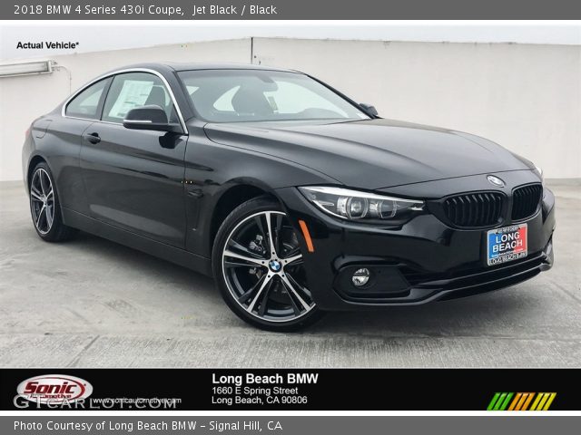 2018 BMW 4 Series 430i Coupe in Jet Black