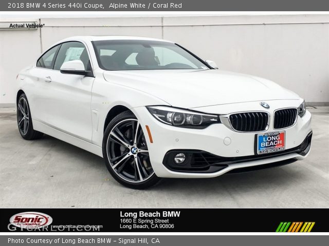 2018 BMW 4 Series 440i Coupe in Alpine White