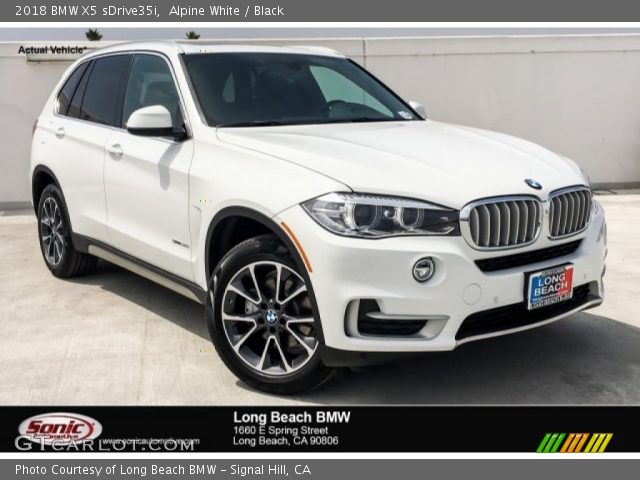 2018 BMW X5 sDrive35i in Alpine White