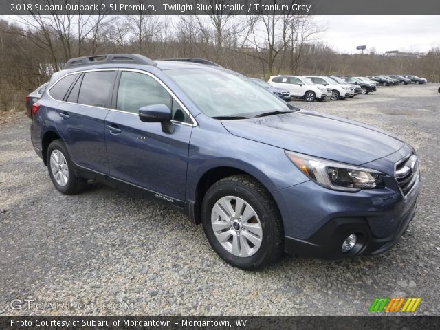 2018 Subaru Outback 2.5i Premium in Twilight Blue Metallic