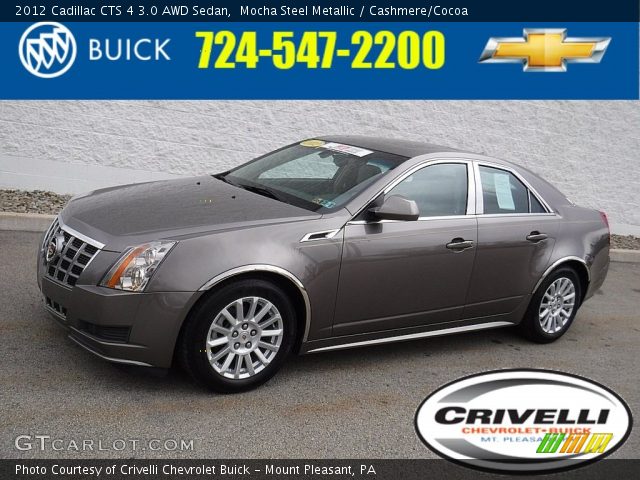 2012 Cadillac CTS 4 3.0 AWD Sedan in Mocha Steel Metallic