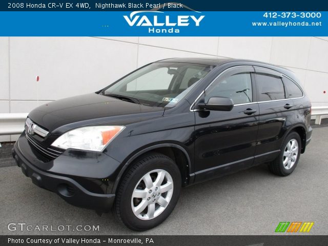 2008 Honda CR-V EX 4WD in Nighthawk Black Pearl