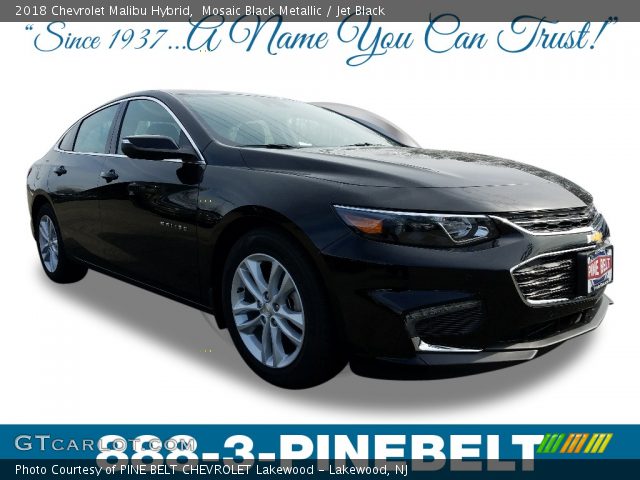 2018 Chevrolet Malibu Hybrid in Mosaic Black Metallic