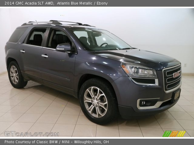 2014 GMC Acadia SLT AWD in Atlantis Blue Metallic