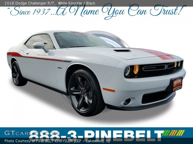 2018 Dodge Challenger R/T in White Knuckle