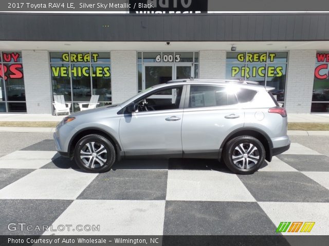 2017 Toyota RAV4 LE in Silver Sky Metallic