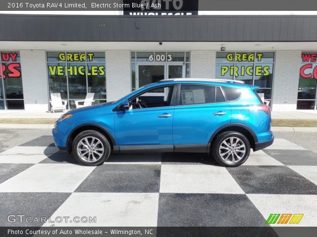 2016 Toyota RAV4 Limited in Electric Storm Blue