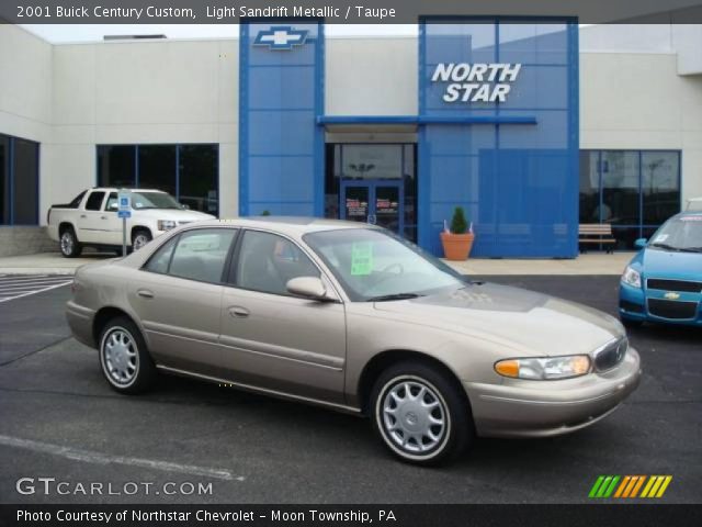 2001 Buick Century Custom in Light Sandrift Metallic