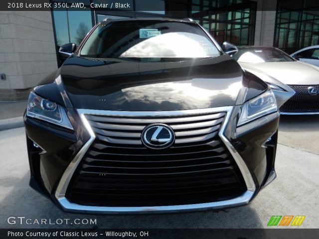 2018 Lexus RX 350L AWD in Caviar