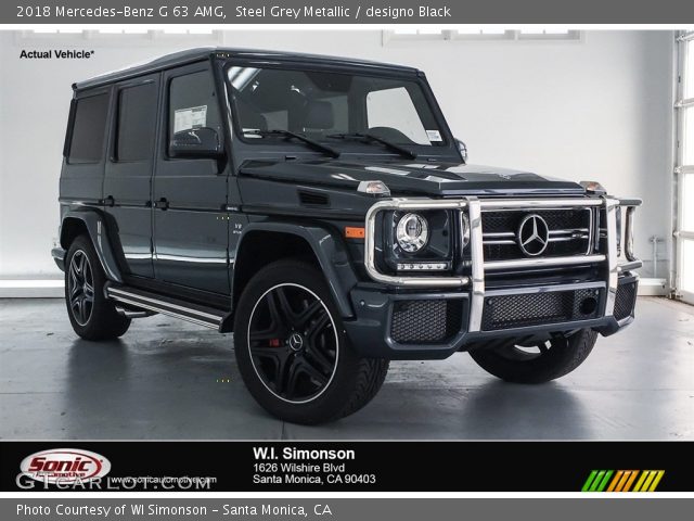 2018 Mercedes-Benz G 63 AMG in Steel Grey Metallic