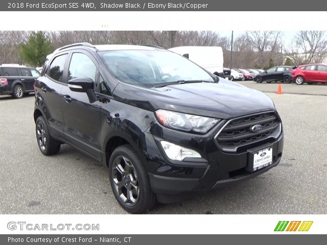 2018 Ford EcoSport SES 4WD in Shadow Black