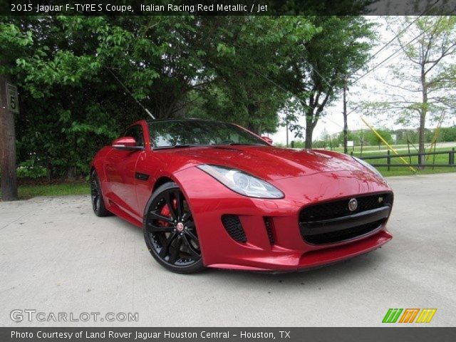 2015 Jaguar F-TYPE S Coupe in Italian Racing Red Metallic
