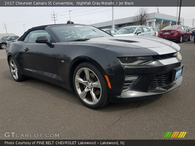 2017 Chevrolet Camaro SS Convertible in Nightfall Gray Metallic