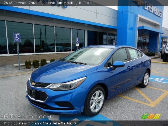 2018 Chevrolet Cruze LT in Kinetic Blue Metallic