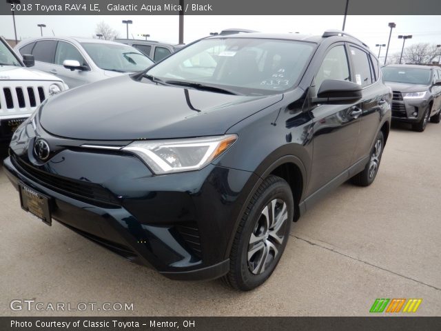 2018 Toyota RAV4 LE in Galactic Aqua Mica