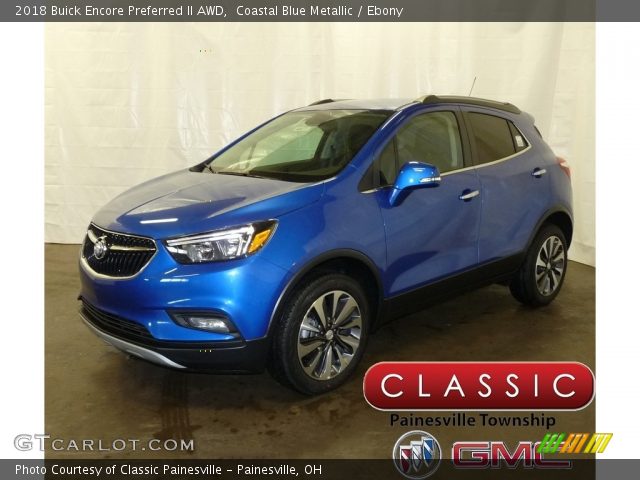 2018 Buick Encore Preferred II AWD in Coastal Blue Metallic