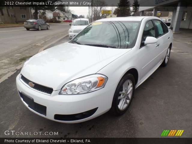 2012 Chevrolet Impala LTZ in Summit White