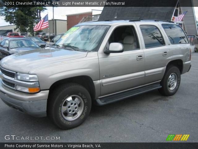 2001 Chevrolet Tahoe LT 4x4 in Light Pewter Metallic