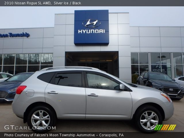 2010 Nissan Rogue SL AWD in Silver Ice