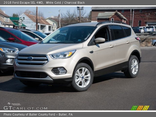 2018 Ford Escape SEL 4WD in White Gold