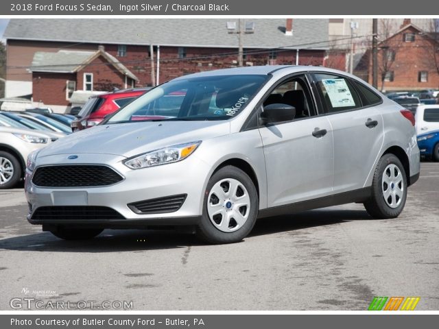 2018 Ford Focus S Sedan in Ingot Silver