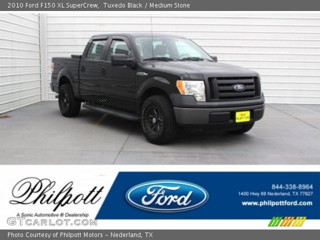 2010 Ford F150 XL SuperCrew in Tuxedo Black