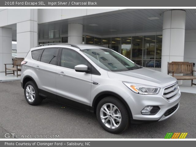 2018 Ford Escape SEL in Ingot Silver