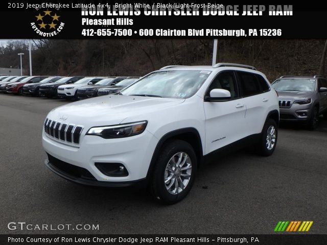 2019 Jeep Cherokee Latitude 4x4 in Bright White