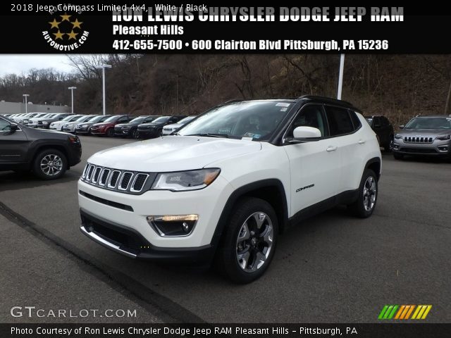 2018 Jeep Compass Limited 4x4 in White