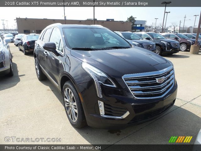 2018 Cadillac XT5 Premium Luxury AWD in Midnight Sky Metallic