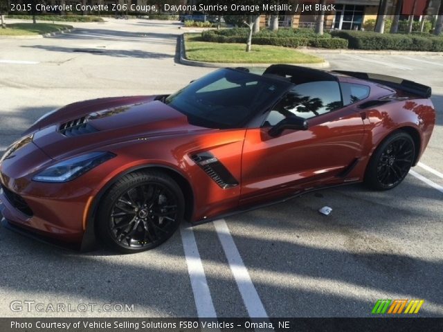 2015 Chevrolet Corvette Z06 Coupe in Daytona Sunrise Orange Metallic
