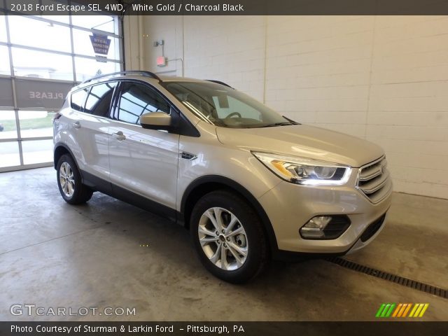 2018 Ford Escape SEL 4WD in White Gold