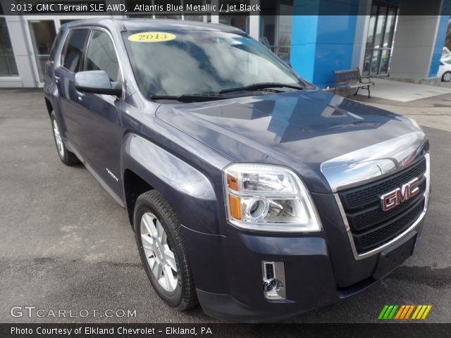 2013 GMC Terrain SLE AWD in Atlantis Blue Metallic