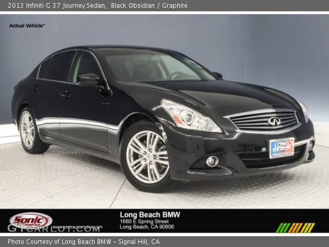 2013 Infiniti G 37 Journey Sedan in Black Obsidian