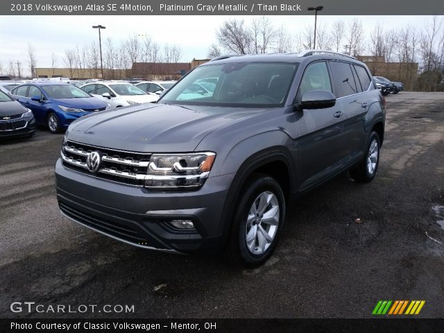 2018 Volkswagen Atlas SE 4Motion in Platinum Gray Metallic