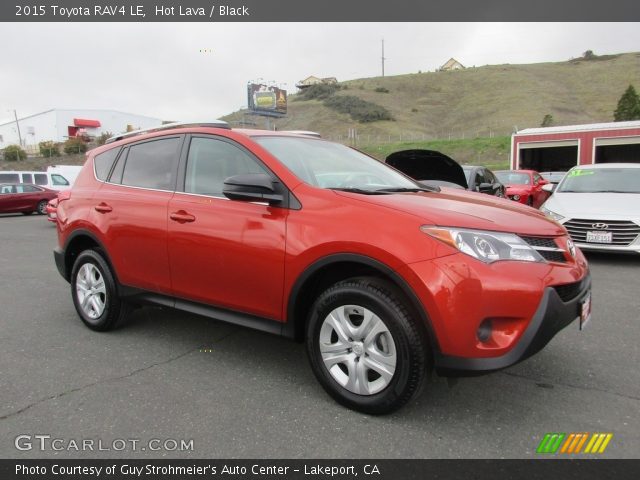 2015 Toyota RAV4 LE in Hot Lava