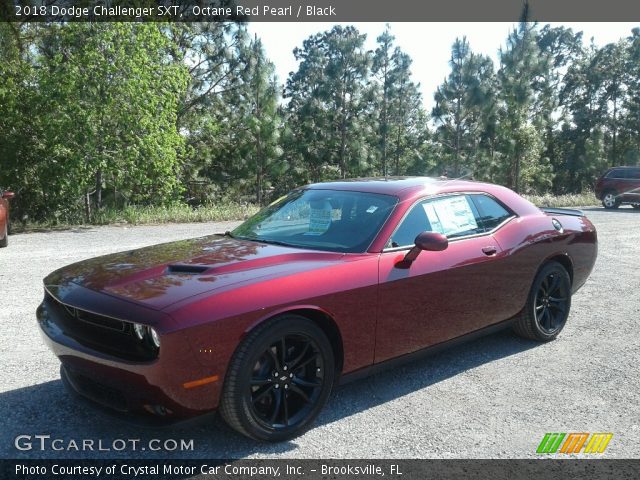 2018 Dodge Challenger SXT in Octane Red Pearl