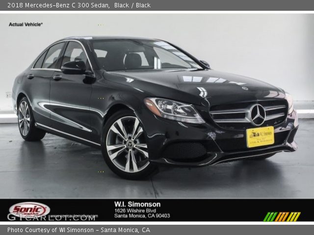 2018 Mercedes-Benz C 300 Sedan in Black