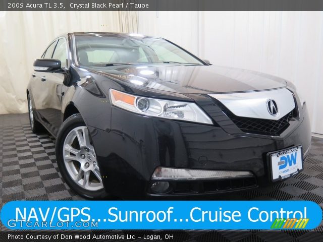 2009 Acura TL 3.5 in Crystal Black Pearl