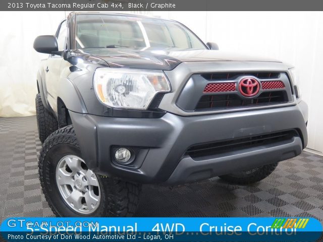 2013 Toyota Tacoma Regular Cab 4x4 in Black