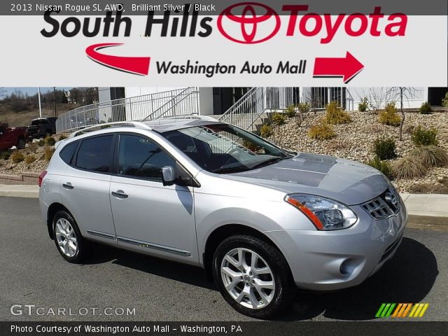 2013 Nissan Rogue SL AWD in Brilliant Silver